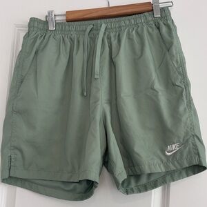 Nike Sage Green Workout Shorts